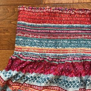 Colorful Mini Skirt